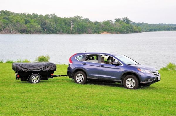 Honda CRV pulling an Aspen Classic